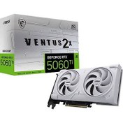 Resim MSI VGA GEFORCE RTX 5060 TI 8G VENTUS 2X OC WHITE PLUS RTX5060TI 8GB GDDR7 128B DX12 PCIE 5.0 X16 (3XDP 1XHDMI) 