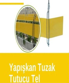 Resim Yapışkan Tuzak Tutucu Tel 10 Adet 