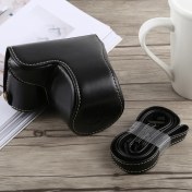 Resim Ykd Store Sony A5100 Için Tam Vücut Deri Kılıf Çanta Siyah (Yurt Dışından) 
