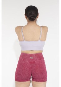 Resim Nature The Brand Kadın Dikişli Dekolteli Sporcu Sütyeni - Hızlı Kuruyan,yoga Bra,toparlayıcı Bra,antreman Bra Beyaz 