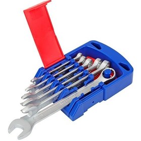 Resim Workpro Wp202501 Cr-v 6 Parça Profesyonel Kombine Anahtar Takımı 