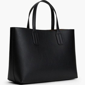 Resim Tommy Hilfiger Th Icon Mını Tote Kadın Siyah Çanta - Aw0aw18233 