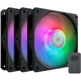 Resim Cooler Master Sickleflow 120Mm Argb Ledli 3X120Mm Kasa Fan Kiti 