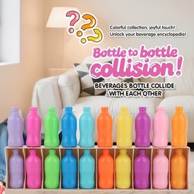 Resim 21 parçalı eğlenceli tahmin şişe renk meydan okuma oyunlar seti, Noel hediyesi, İç çekme ikili dokunsallar toplulu aile hafızasın mantık düşünce ve akıl yürütmeden öne süren antreman tahta bulmacalar partiler iyi Cadılar Bayramı öncelikler doodle bebek odası şekillendirici zekâ gelıştiren parti malzemeleri Çocuk Ebeveyn Baigli OYUNLAR 