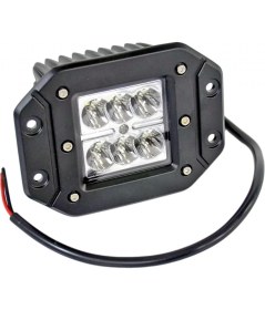 Resim Ahmet Otomotiv Carub 10-30V Projektör 6 LED Smd 18W 12X9 cm BR3010563 