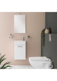 Resim VitrA Mia Banyo Dolabı Seti 40 Cm Parlak Beyaz 75022 Çok Renkli 