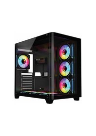 Resim Frisby Fc-9545g 750w 80+ Bronz Usb 3.2 Argb Atx Mid Tower Siyah Kasa 