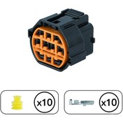 Resim Kum Far Soketi 10 Pin Kablosuz 