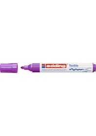 Resim Edding 4500 Kumaş Tekstil Boyama Kalemi Neon Vıolet 