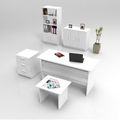 Resim Yurudesign Vario Abcde Ofis Büro Masa Takımı 3 Renk 