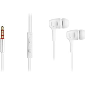 Resim Ktools Joy Stereo Kablolu Mikrofonlu Kulaklık 120 cm Beyaz 