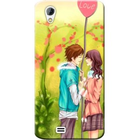 Resim Ceppare General Mobile Discovery 2 Mini Kılıf Desen Baskılı Silikon Kapak Love Anime STK:308 