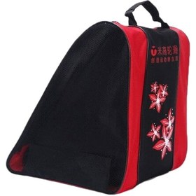 Resim Suntek 3layers Skate Çocuklar Için Tekerlekli Paten Kırmızı Kırmızı 