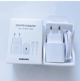 Resim Samsung Samsung 25w Süper Hızlı Şarj Adaptörü Usb-c Galaxy Uyumlu S23 Fe/s24/a53/a54 Brdistribütör Garantili 