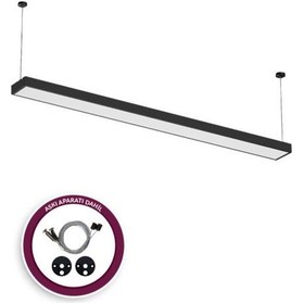 Resim 120 Cm Sıva Üstü Sarkıt Lineer 5 Li Paket 3000k Günışığı Diğer 