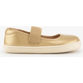 Resim Hopfrög Smart Walker Mary Jane Altın Yıldız Barefoot Kız Babet Ayakkabı 