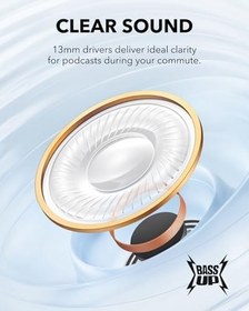 Resim Soundcore by Anker, K20i Kulak İçi Kulaklık, 36 Saat Çalma Süresi, Hızlı Şarj, Konforlu Uyum, ENC 2-Mikrofon ile Net Çağrılar, Özelleştirilebilir EQ, IPX5, Bluetooth 5.3, Uygulama Kontrol, Beyaz 