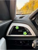 Resim OTOMOGARAJ Otomobil klima süsü çiçekler yeşil OTOMOGARAJ MARKA OTO KOKU HEDİYE 