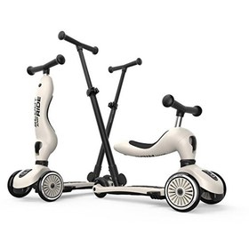 Resim Scoot and Ride 240527-00067 Push and Go Ebeveyn Kontrollü Ash Çocuk Scooter 