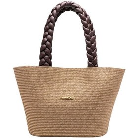 Resim Havaianas Boho Bej Kadın Plaj Çantası-15308 