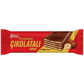 Resim Xroll Premium Sütlü Çikolatalı Gofret 36 G 