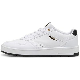 Resim Puma Court Classic Unisex Spor Ayakkabı 39501807 Beyaz 