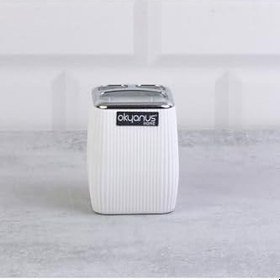 Resim Home Çizgili Kare Diş Fırçalık - 