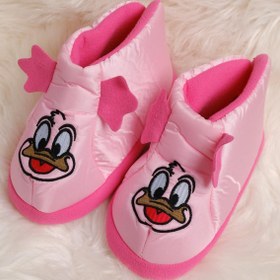 Resim Oksit Karakter Nakışlı Kaydırmaz Taban Termal Isı Kreş Ev Okul Ayakkabısı Bebek Çocuk Panduf Ev Botu 