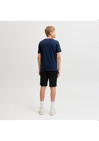 Resim Jack&jones Gordon Archive Sweat Shorts Mid Erkek Çocuk Siyah Şort 