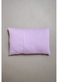 Resim Peraluna Free Pıllow %100 Organik Pamuk Triko Yastık Kılıfı 60x40 Cm Lila - Lila 