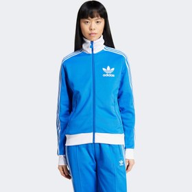 Resim adidas Adicolor Classic Kadın Mavi Eşofman Üstü 