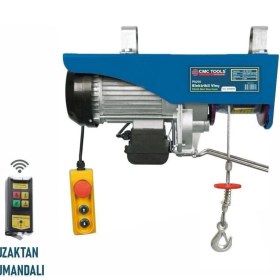 Resim Normadia Mini Elektrikli Vinç, 400-800 kg Uzaktan Kumandalı, Güçlü ve Pratik Kullanım 