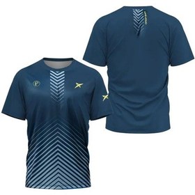 Resim Snapbuy2025 Yaz Spor Tişört - Nefes Alabilen, Çabuk Kuruyan Padel Erkek Ve Kadıngökyüzü Mavi Gökyüzü Mavi 