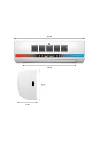 Resim Simtech KM-1717-HC Duvar Tipli Fanlı Seramik Isıtıcı ve Vantilatör 