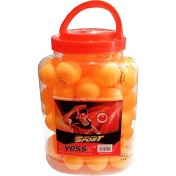 Resim Avessa PP-100 3 Starturuncu Pinpon Topu Kavanozda 60 Lı 