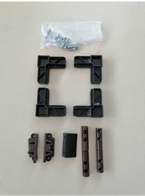 Resim 17 25 Pencere Sineklik Aksesuar Takım Maun 