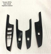 Resim Hyundai Tucson Kapı Kolçak Kaplama - Karbon (499630473) 