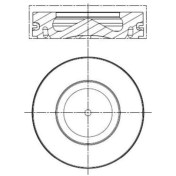 Resim Pıston Segman Std 84.00mm Bmw E60 E87 E90 E92 E93 F10 F20 F30 F32 F33 F34 F36 E83 E84 F25 F15 Mını R55r61 11257803033 