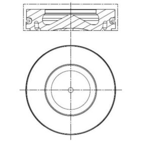 Resim Pıston Segman Std 84.00mm Bmw E60 E87 E90 E92 E93 F10 F20 F30 F32 F33 F34 F36 E83 E84 F25 F15 Mını R55r61 11257803033 