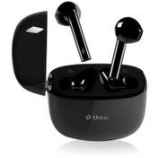 Resim TTEC AIRBEAT GO GERÇEK KABLOSUZ TWS BLUETOOTH KULAKLIK SIYAH Ttec