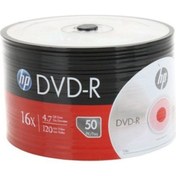 Resim Hp DVD-R 4,7gb-120min 16x 50 li Shrink 