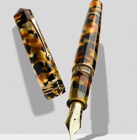 Resim Leonardo Momento Zero Grande 2,0 Dolma Kalem - Sottobosco - GT #8 14K Gold - Gold nib F 