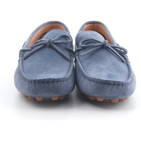 Resim Oxford Klasik Erkek Tz-13401 John May Denim Süet Lacivert 
