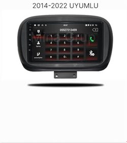 Resim Fiat 500X (2014-2022) Uyumlu Android Multimedya Sistemi - 9 İnç HD Dokunmatik Ekran, Kablosuz CarPlay & Android Auto, GPS Navigasyon, Bluetooth 5.0, Geri Görüş Kamerası Hediyeli (6, GB) 