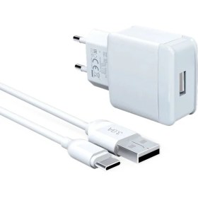 Resim Omix X600 ve X600 Nfc Uyumlu 18W Hızlı Şarj Aleti Set Qualcomm Quick Charge USB To Tupe-C Cable 