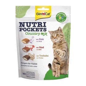 Resim Gimcat Nutripockets Countrymix Kedi Ödülü 150GR 