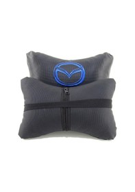 Resim Mazda Deri Boyun Yastığı 2 Li 