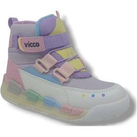 Resim Vicco Lesi Kız Çocuk Beyaz Bot Beyaz 