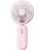 Resim Taşınabililir Mini Usb Şarjlı 3 Kademeli El Masaüstü Vantilatör Fan Soğutucu Ym88220 Pembe 