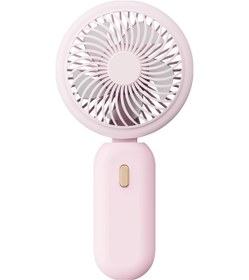 Resim Taşınabililir Mini Usb Şarjlı 3 Kademeli El Masaüstü Vantilatör Fan Soğutucu Ym88220 Pembe 